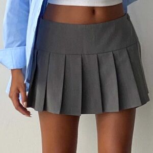 Motel Rocks Casini Mini Pleated Skirt
